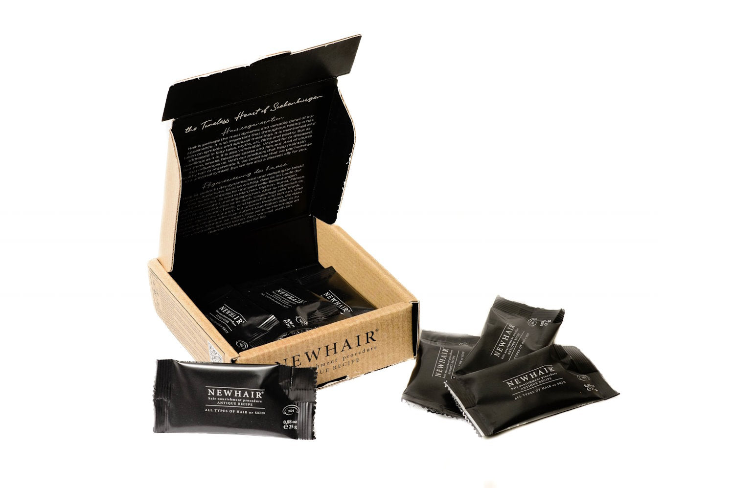 THS Organic Newhair - Tratament Natural pentru Regenerarea și Creșterea Părului 8 plicuri