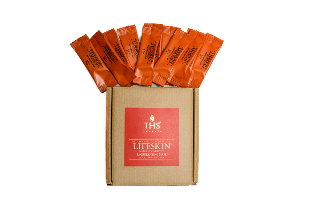 THS Organic - Lifeskin - Mască Anti Acnee 100% Naturală 15 plicuri