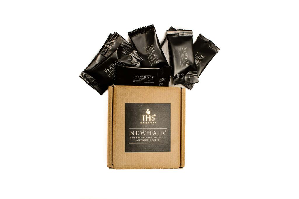 THS Organic Newhair - Tratament Natural pentru Regenerarea și Creșterea Părului 8 plicuri