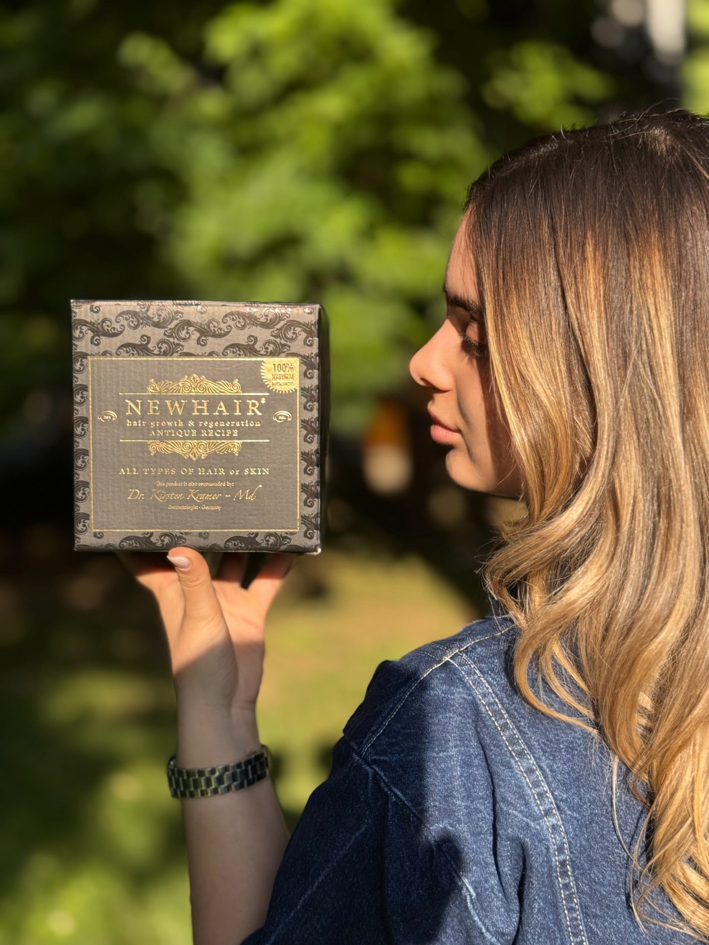 THS Organic Newhair - Tratament Natural pentru Regenerarea și Creșterea Părului 8 plicuri