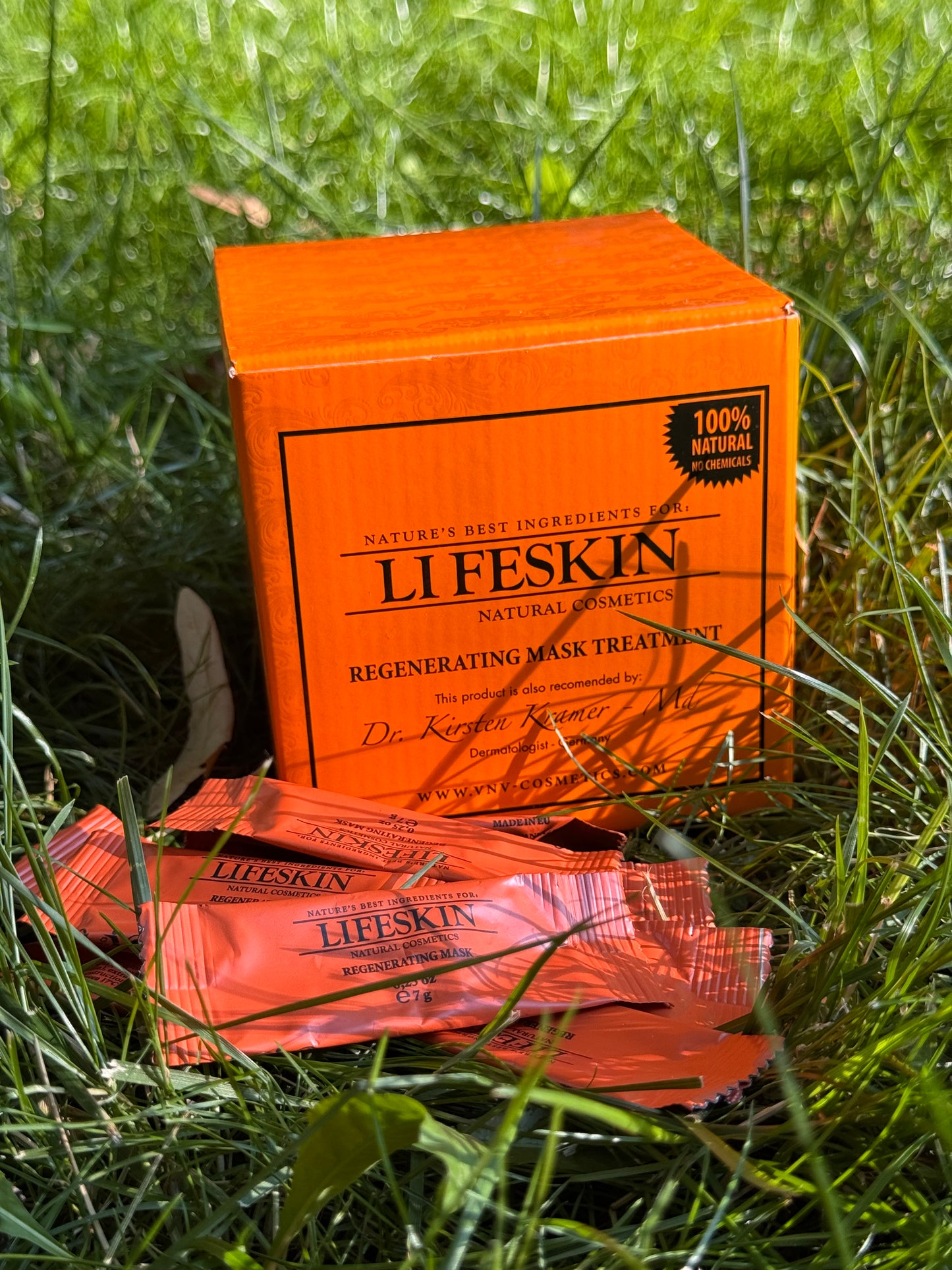 THS Organic - Lifeskin - Mască Anti Acnee 100% Naturală 15 plicuri