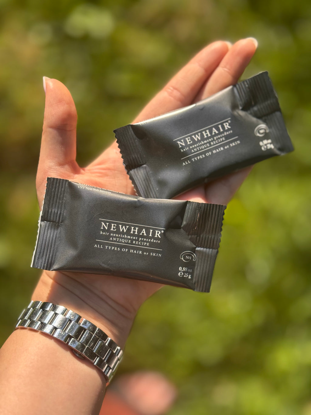 THS Organic Newhair - Tratament Natural pentru Regenerarea și Creșterea Părului 8 plicuri