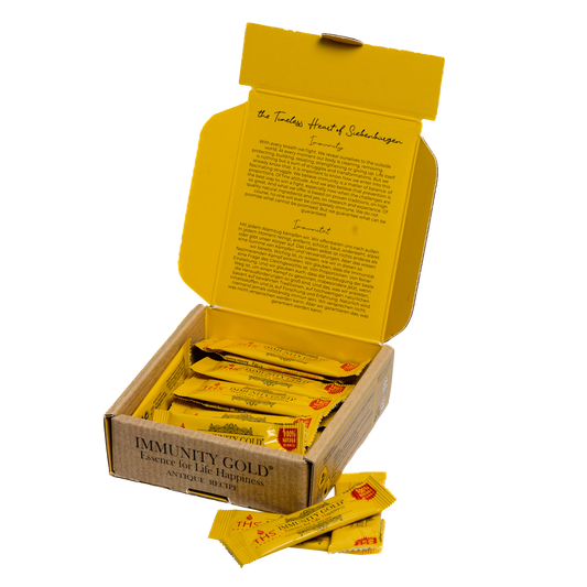 ThsOrganic Immunity Gold - Produs 100% Natural pentru Întărirea Sistemului Imunitar 30 plicuri