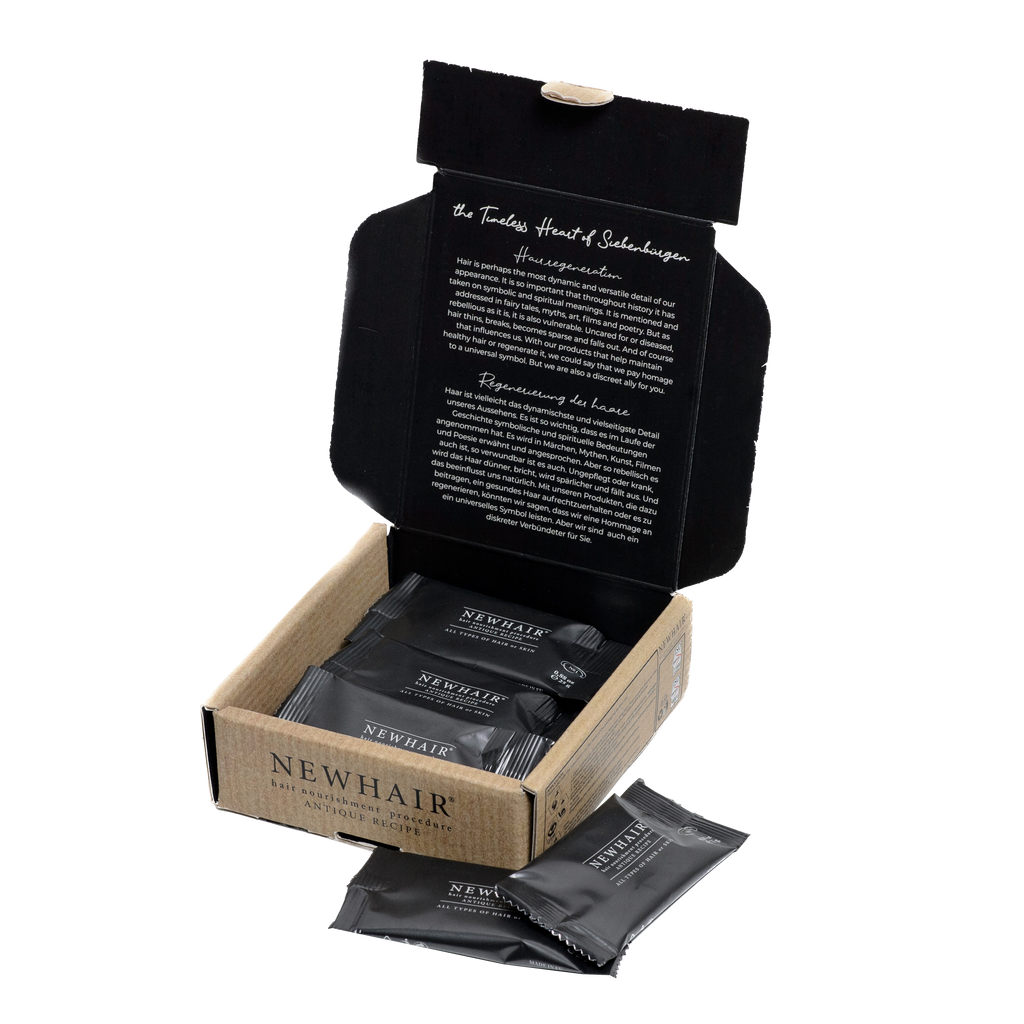 THS Organic Newhair - Tratament Natural pentru Regenerarea și Creșterea Părului 8 plicuri